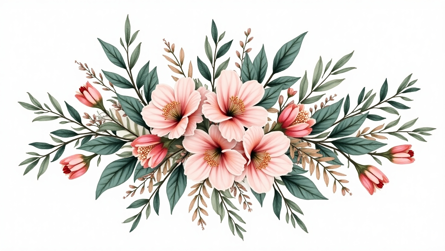 Luxury Floral Centerpiece Blueprint