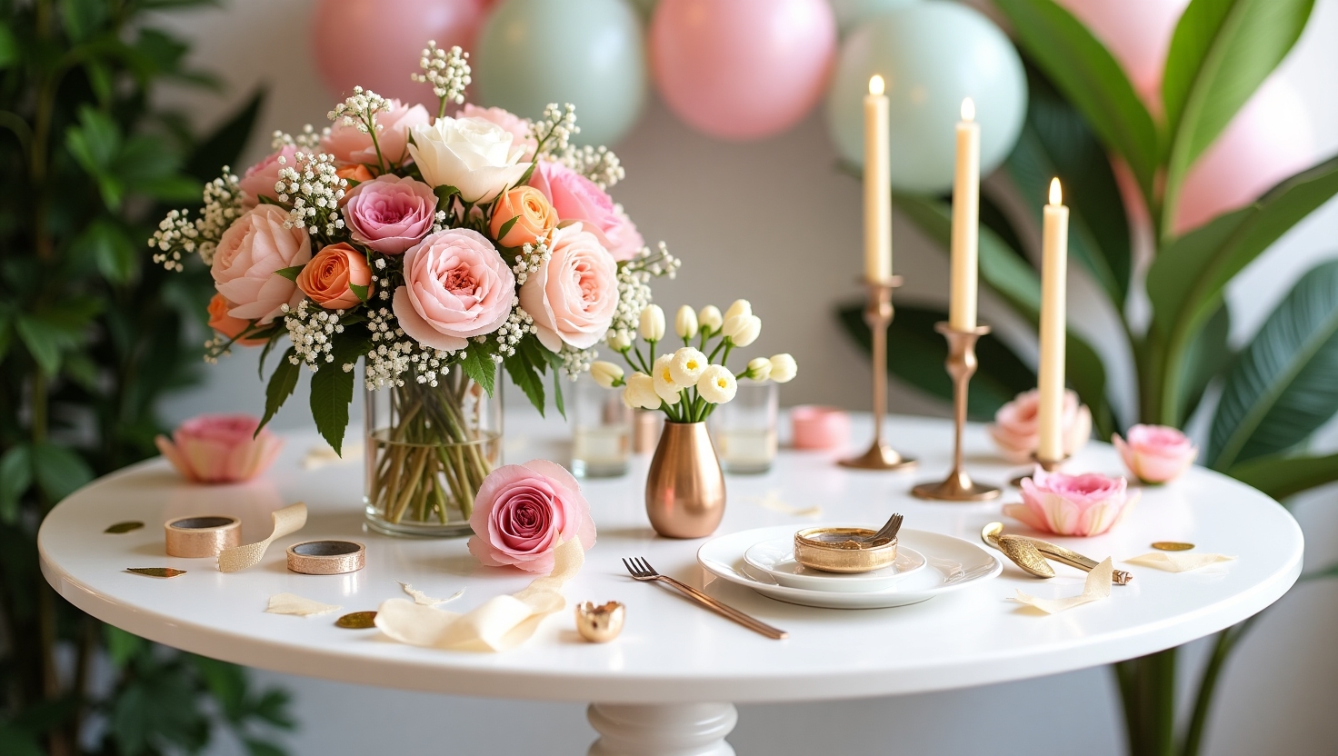 Birthday Event Flower Styling Kit